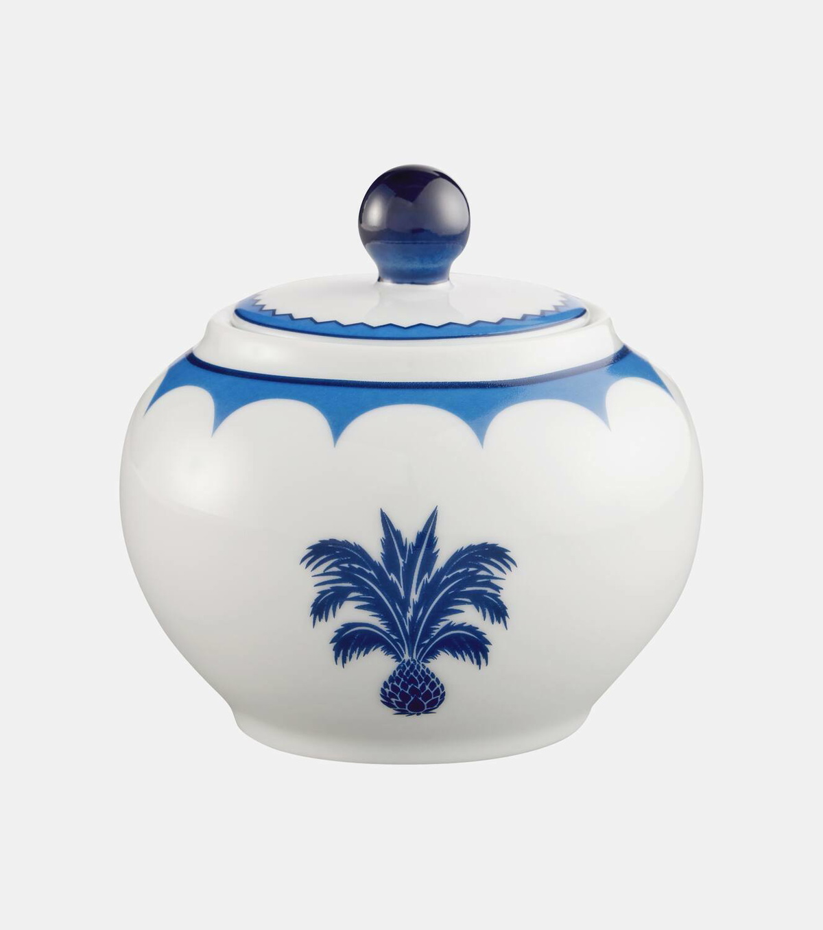 Aquazzura Casa Jaipur porcelain sugar bowl