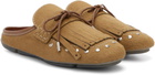 Wales Bonner Brown Montego Slip-on Loafers