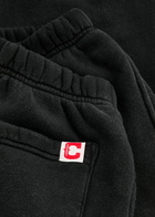 Cherry Los Angeles Faded Cotton Sweatpants Black