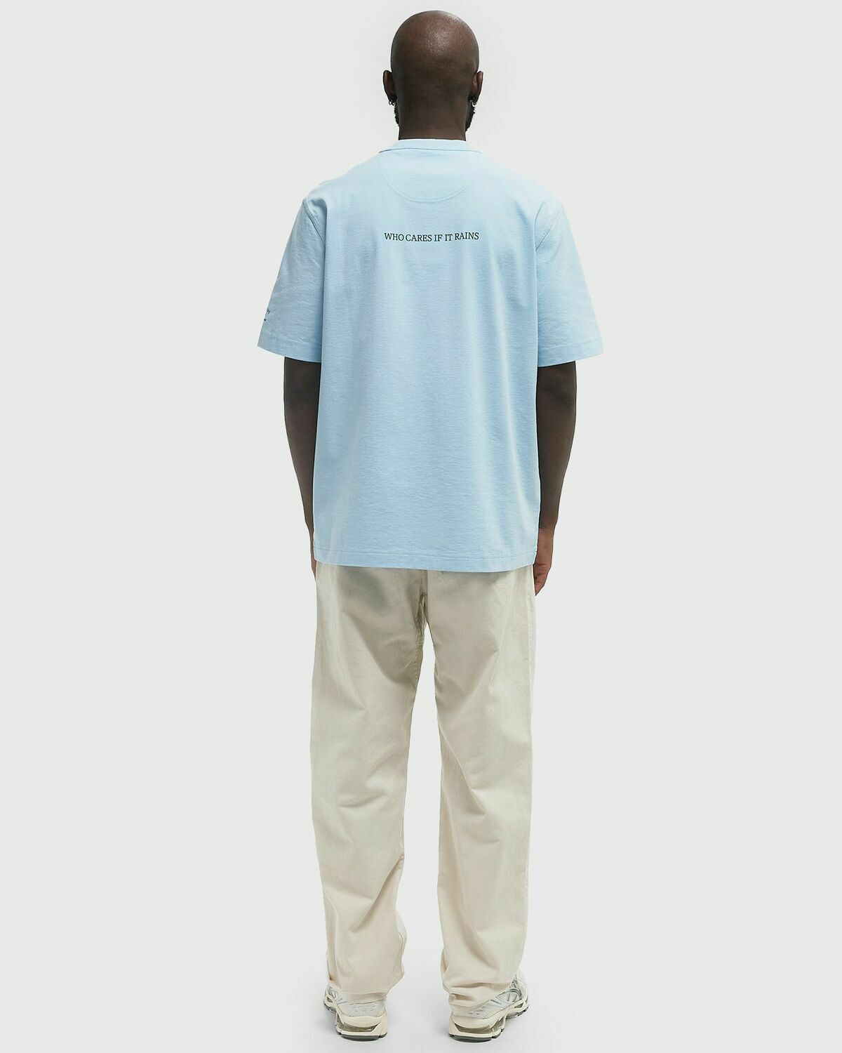 Barbour X Noah Archive Swan T-Shirt Beige Mens Shortsleefe