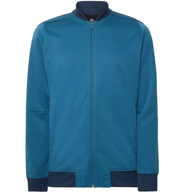 Photo: Under Armour - Recovery Celliant Tech-Jersey Track Jacket - Blue