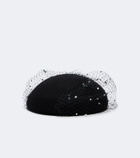 Jennifer Behr Voilette embellished hat