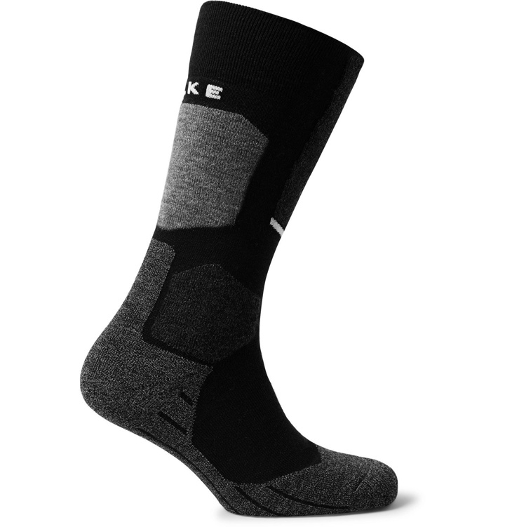 Photo: FALKE Ergonomic Sport System - SK2 Stretch-Knit Socks - Black