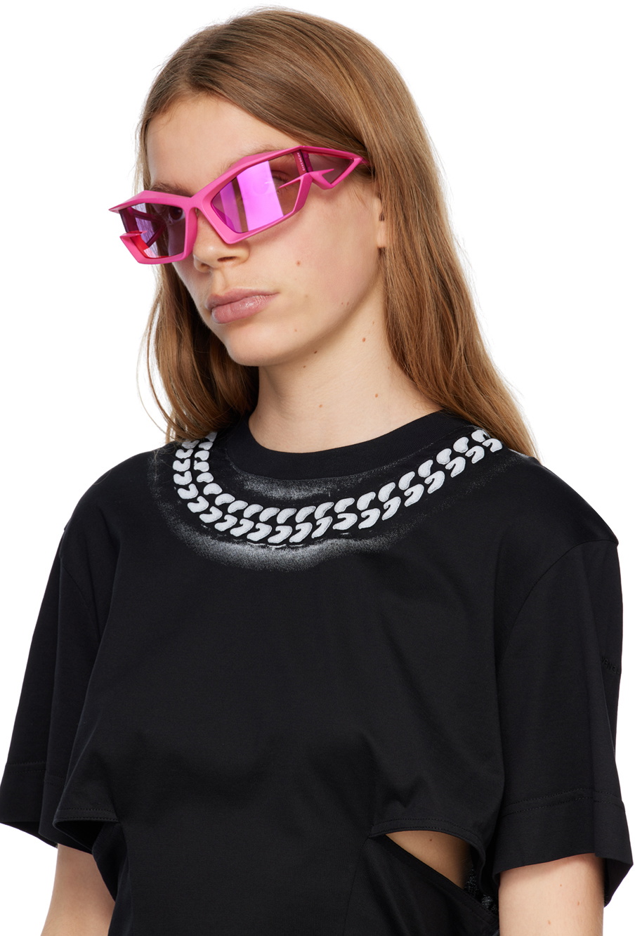 GV Day Cat Eye Sunglasses in Pink - Givenchy