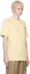 ADER error Yellow A-Peec T-Shirt