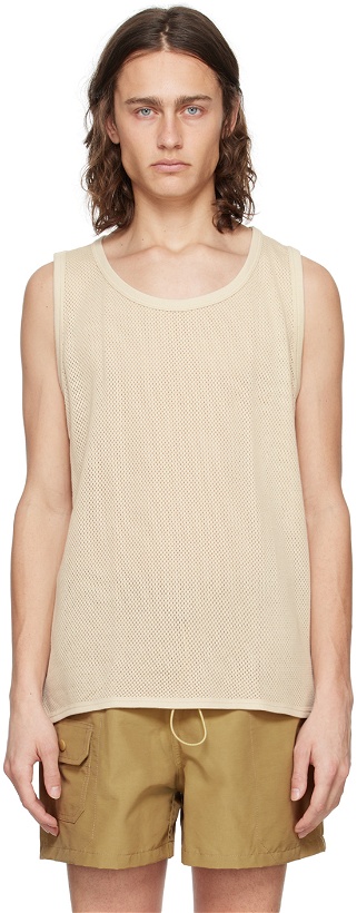 Photo: Howlin' Beige Mesh Adults Only Tank Top
