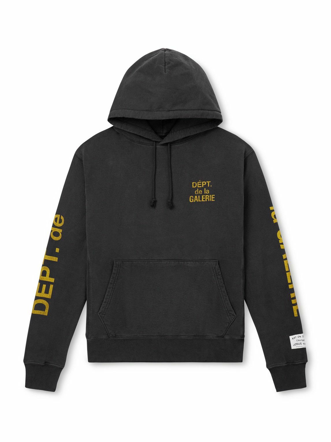 トップス GALLERY DEPT. FRENCH LOGO TIE DYE HOODIE Gallery Dept. French Zip Hoodie Purple Men's - US