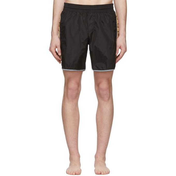 Photo: Gucci Black Nylon Swim Shorts