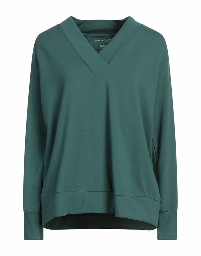 Photo: Majestic Filatures Womens Sweatshirt in Green