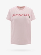 Moncler   T Shirt Pink   Womens