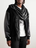 Alexander McQueen - Fringed Printed Lyocell-Twill Scarf
