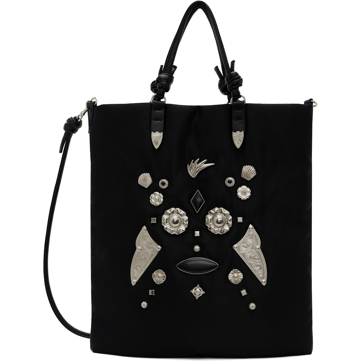 Toga Pulla Black Triangle Pouch Bag Toga Pulla