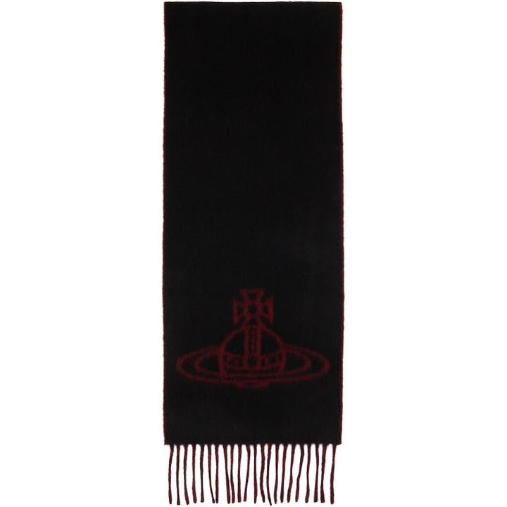 Photo: Vivienne Westwood Black & Red Double Face Scarf