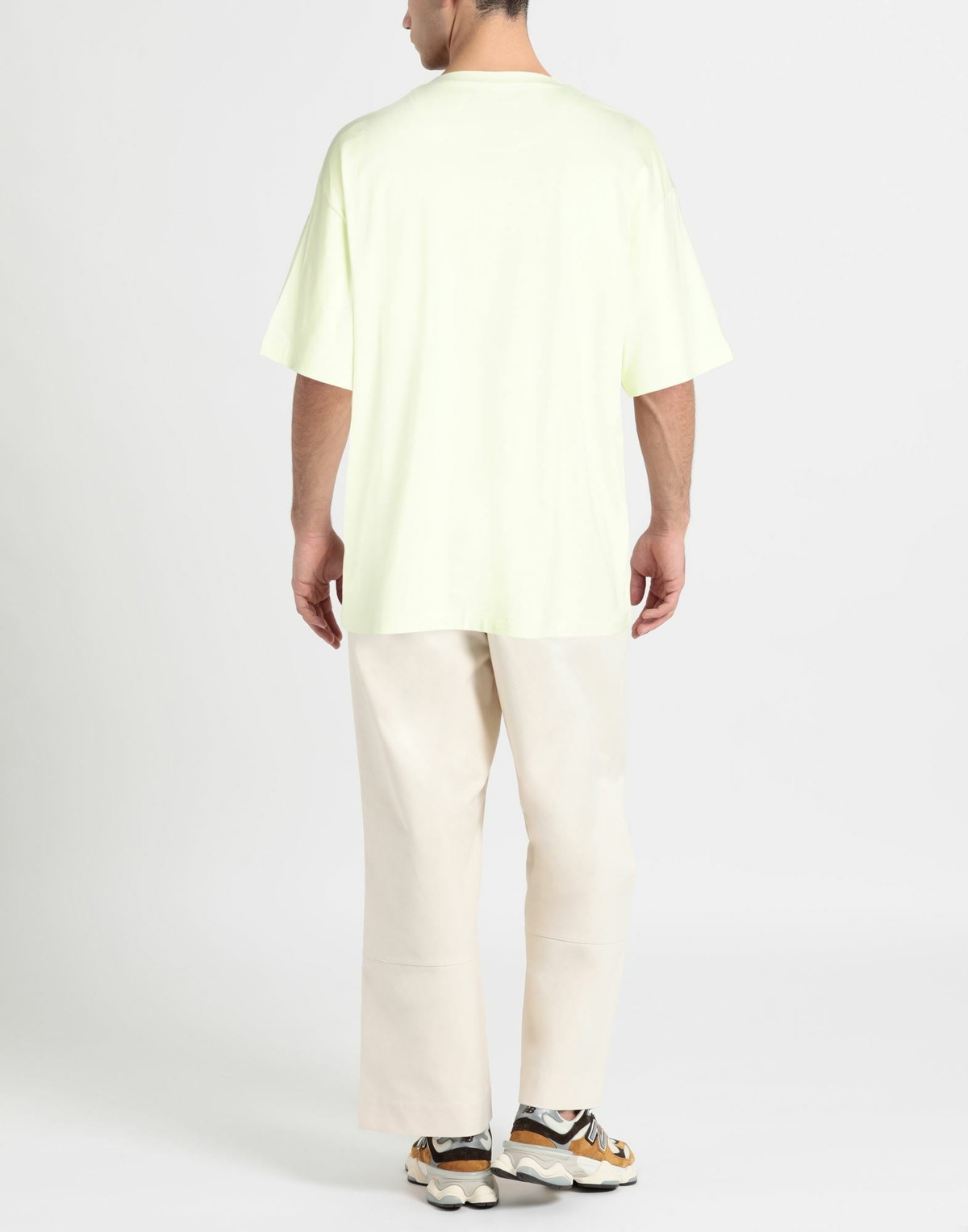 Jil Sander Mens T-shirt Light in Green