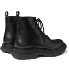 Alexander McQueen - Leather Boots - Black