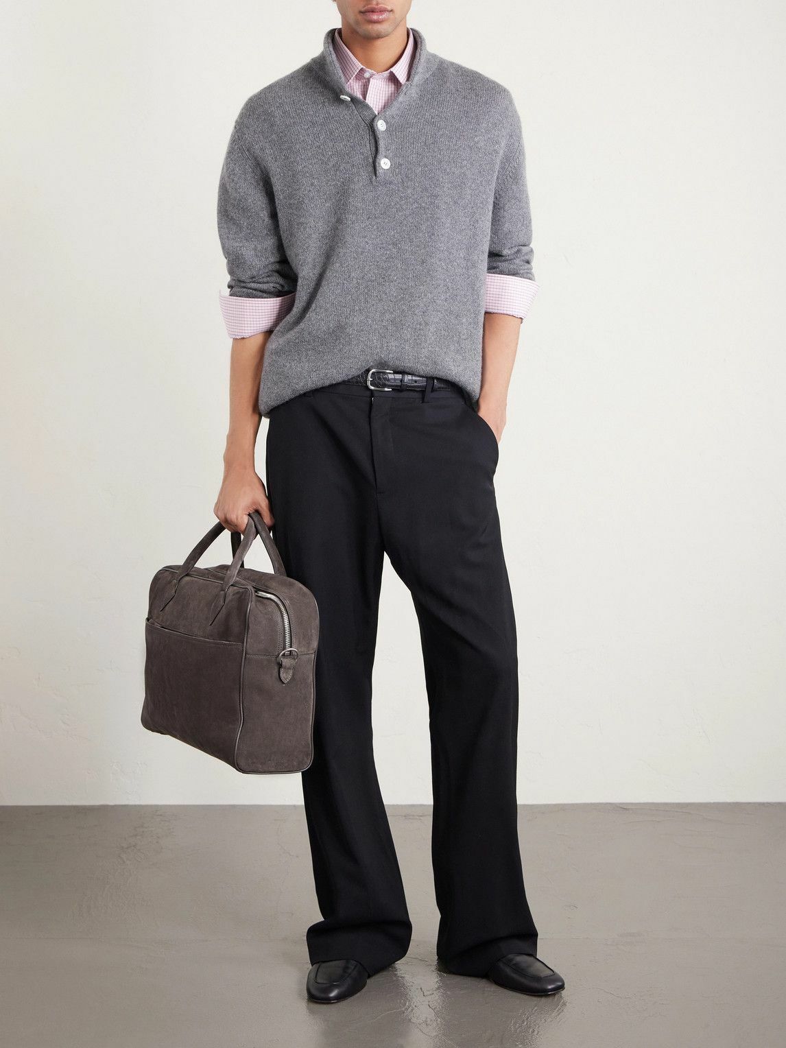 Métier - Closer Suede Weekend Bag