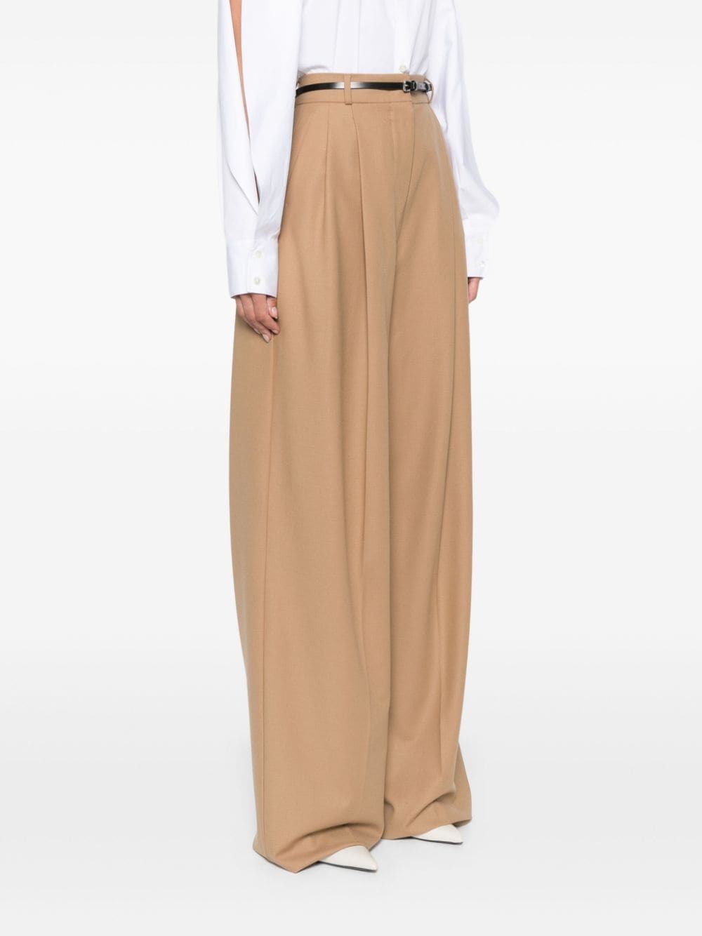 SPORTMAX - Wool Wide-leg Trousers Sportmax