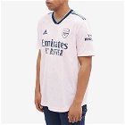 Adidas Men's Arsenal FC 3rd Authentic Jersey in Clear Pink