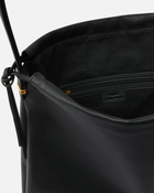 Pinko Large Soft Square Leather Bag Black Antique Gold