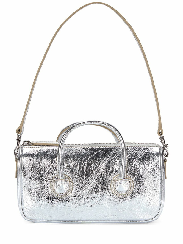 Photo: MARGE SHERWOOD - Small Zipper Metallic Leather Bag