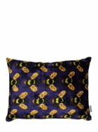 LES OTTOMANS Silk & Cotton Velvet Cushion