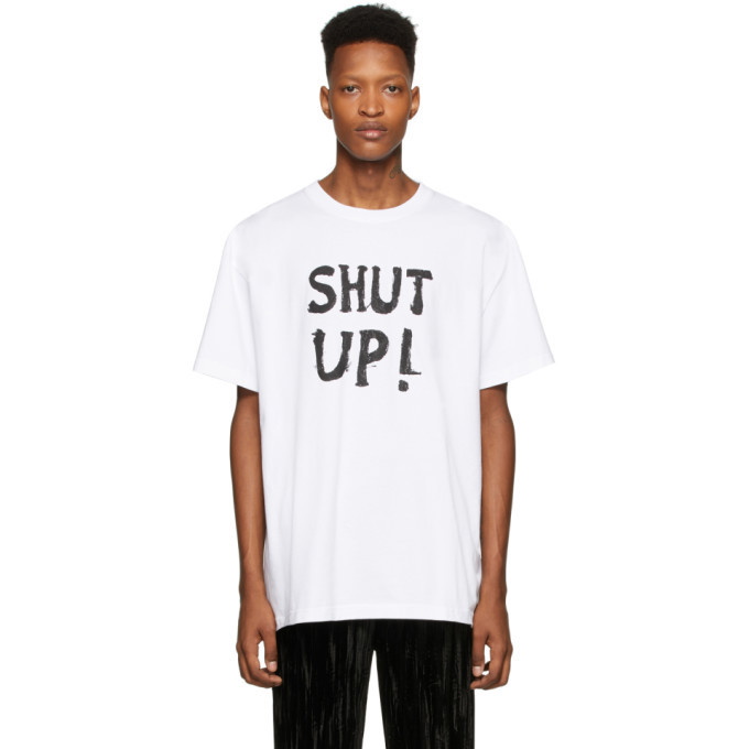 Photo: VETEMENTS White Shut Up T-Shirt