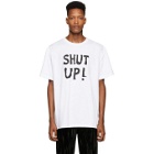 VETEMENTS White Shut Up T-Shirt