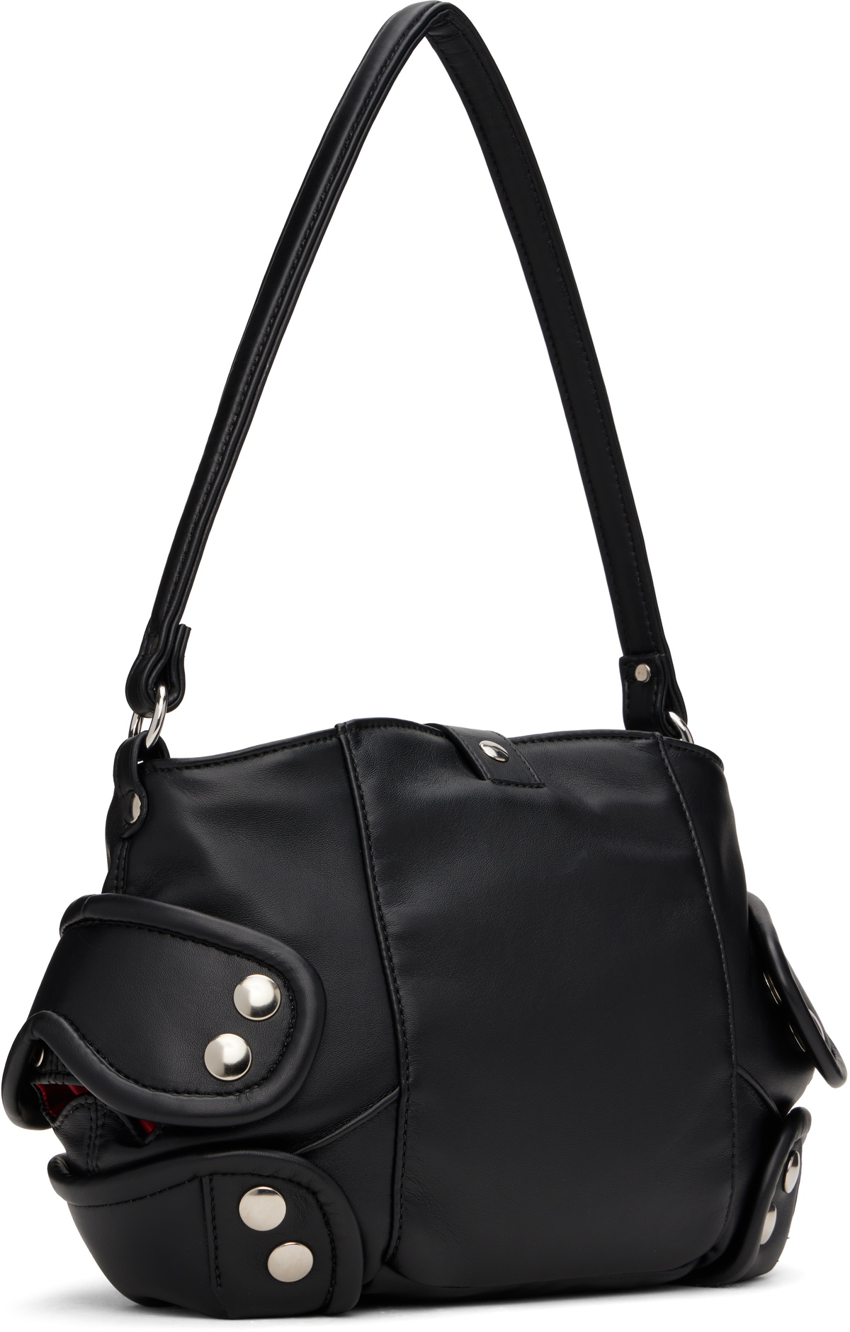 Random Identities Black Shoulder Mask Bag