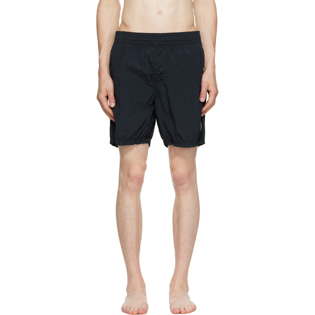 Stone Island Navy B100004 Nylon Metal Econyl Swim Shorts