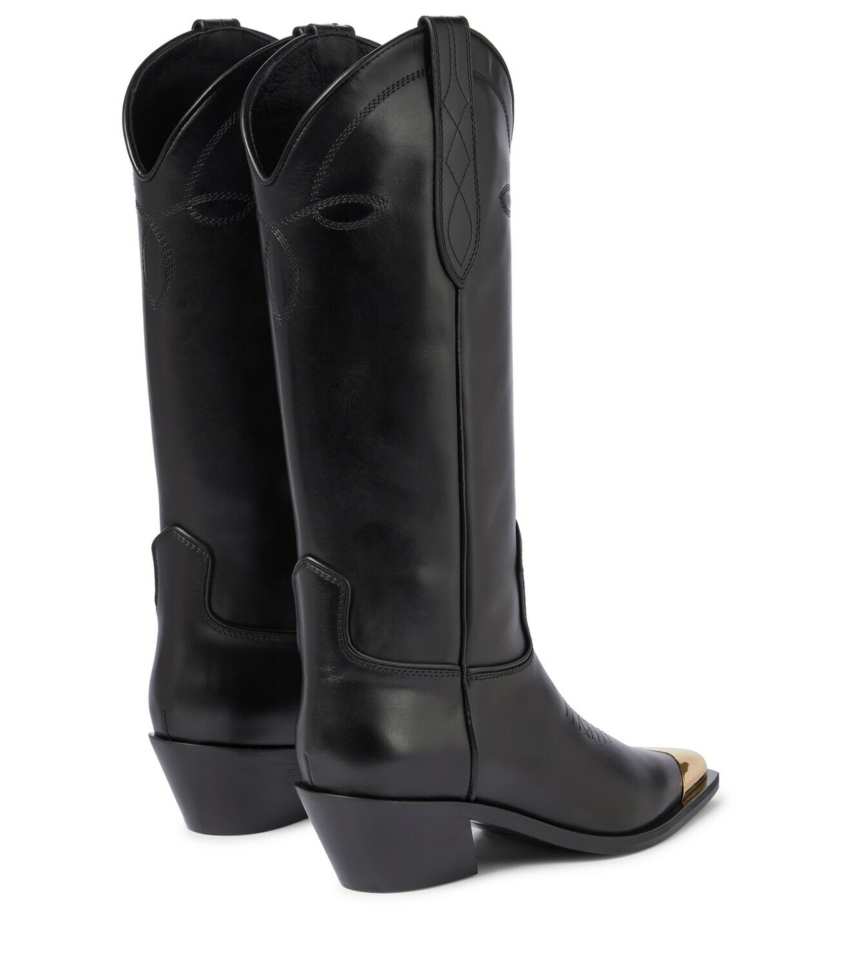 Khaite - Fontana leather cowboy boots
