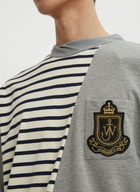 JW Anderson Panelled Breton Long Sleeve T-Shirt