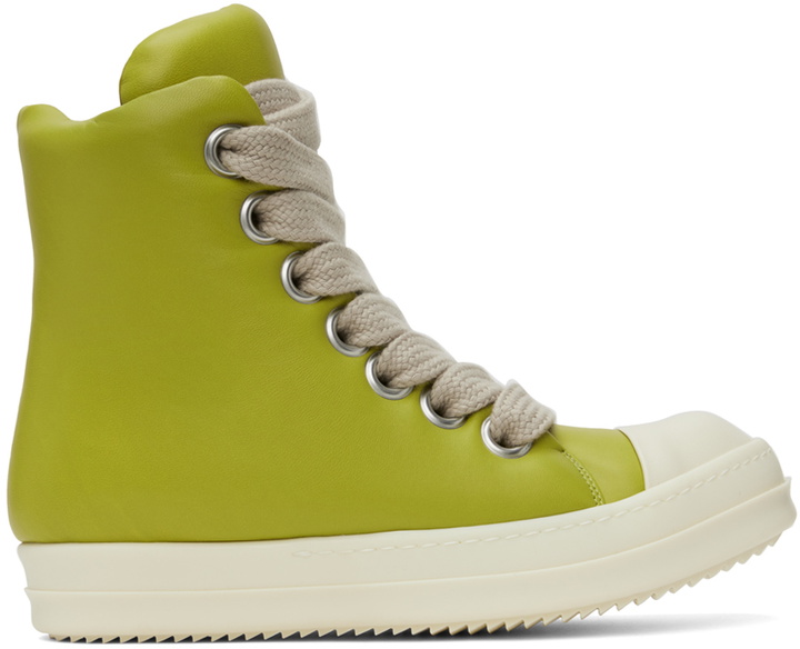 Photo: Rick Owens Yellow Jumbo Lace Padded Sneakers