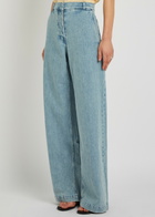 Another Tomorrow Wide-leg Jeans Light Blue