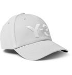 Y-3 - Logo-Embroidered Canvas Baseball Cap - Gray