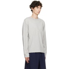 Tekla Gray Long-Sleeved T-shirt