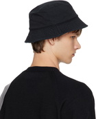 YOHJI YAMAMOTO Black Y-3 KURO Bucket Hat