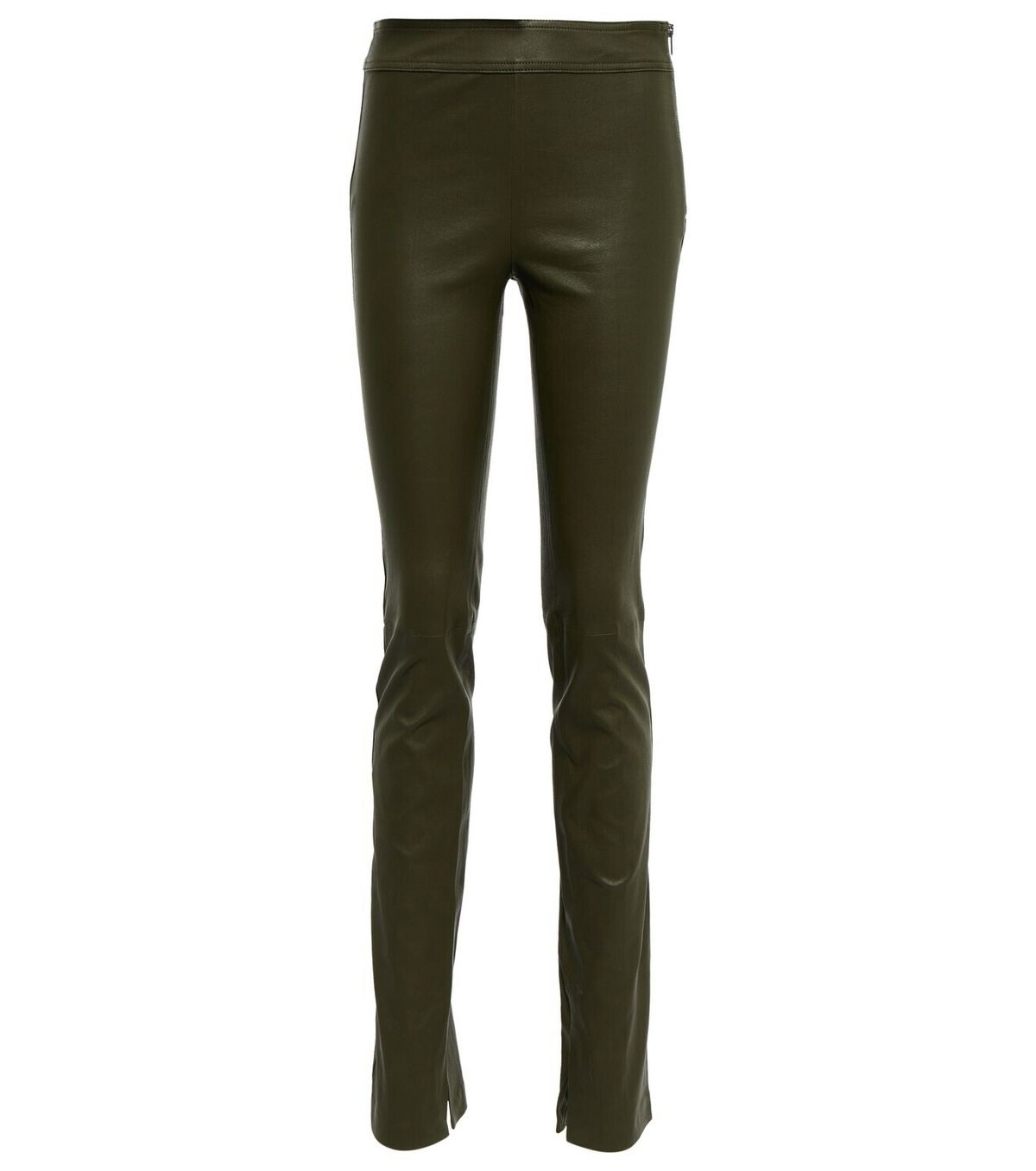 Helmut Lang High-rise Slim Leather Pants Helmut Lang