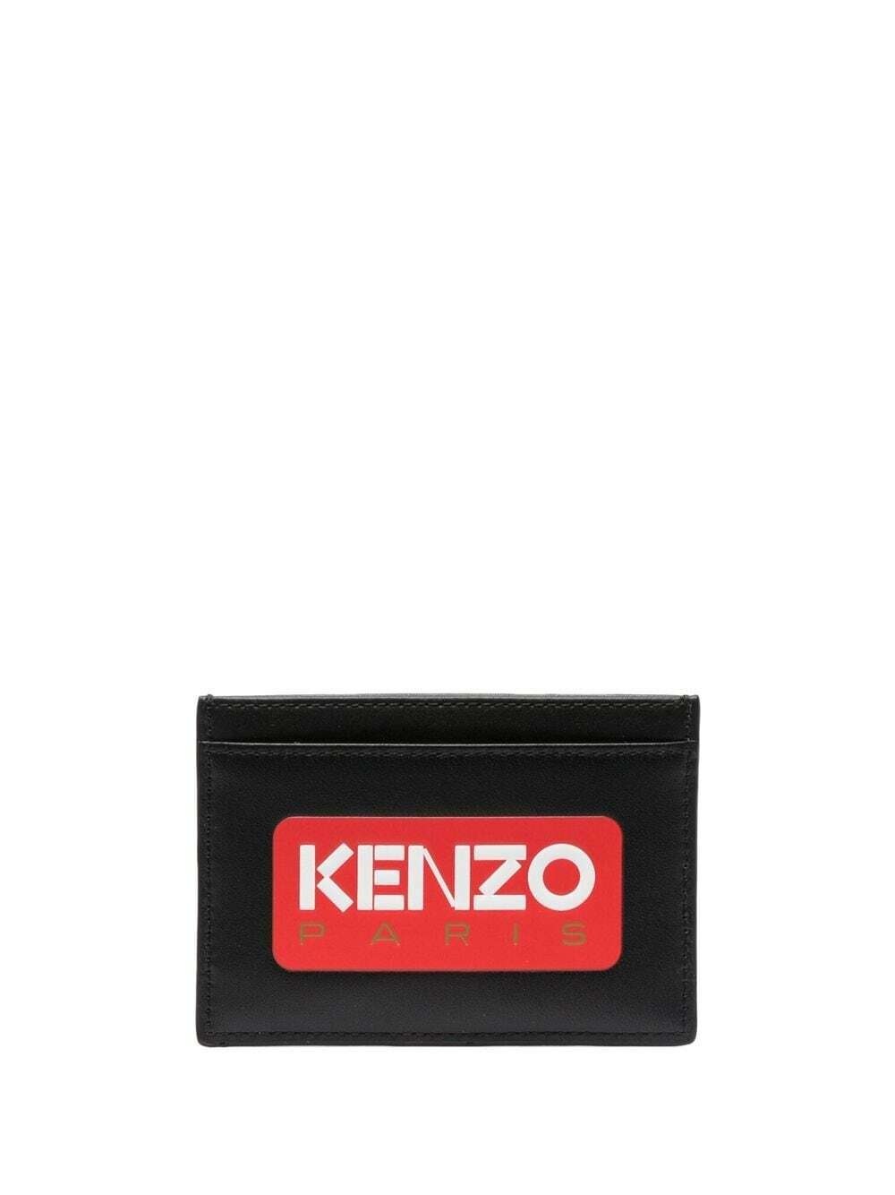 Photo: KENZO - Kenzo Paris Leather Credit Card Case