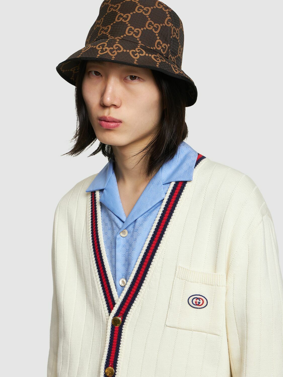 GUCCI - Gg Ripstop Nylon Bucket Hat Gucci