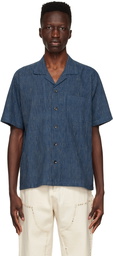 Karu Research Navy Cotton Shirt