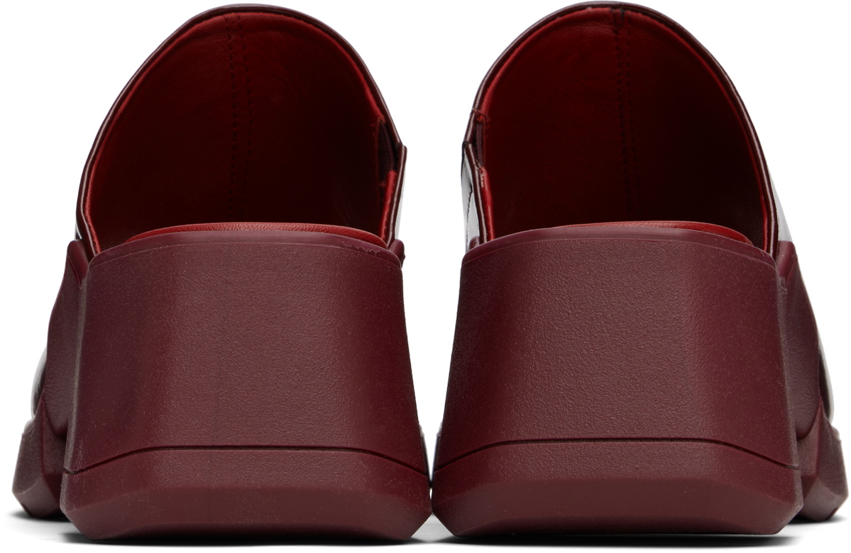 Miista Burgundy Clarin Mules
