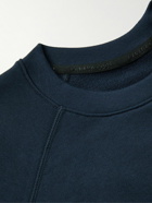 Canada Goose - Huron Logo-Appliquéd Cotton-Jersey Sweatshirt - Blue