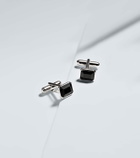 Mateo Sterling silver cufflinks with onyx