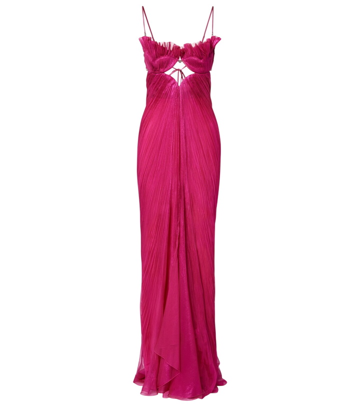 Photo: Maria Lucia Hohan Lupita draped silk gown