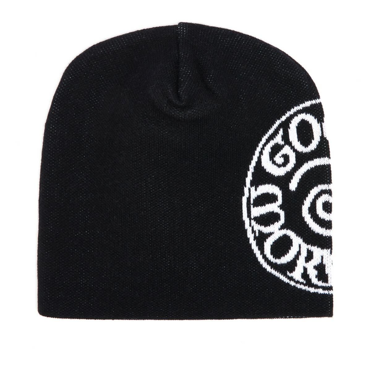 Good Morning Tapes Men's Spiral Beanie in Black 