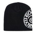 Good Morning Tapes Men's Spiral Beanie in Black 