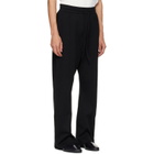 Fear of God Black Double Knit Flared Jogging Trousers