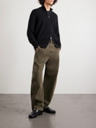 Ghiaia Cashmere - Cashmere Zip-Up Sweater - Black