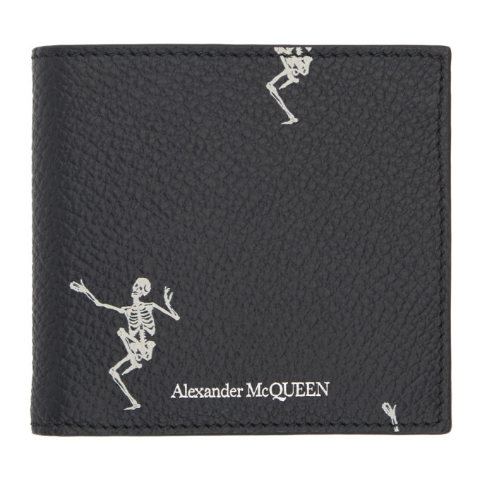 Photo: Alexander McQueen Black Dancing Skeleton Wallet