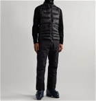 Moncler Grenoble - Canvas-Trimmed Shell Ski Trousers - Blue
